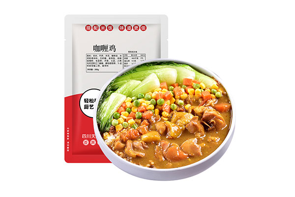 咖喱鸡给袋式真空方案